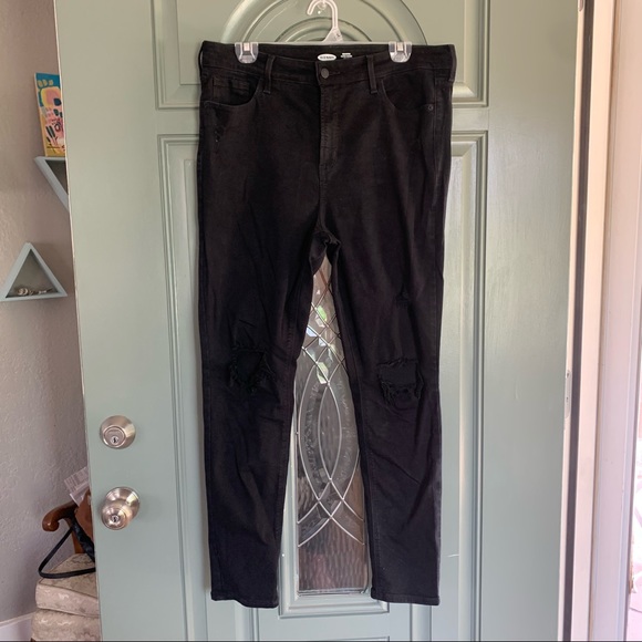 Old Navy Denim - Black distressed jeans
